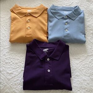 NWOT Men’s Lands’ End polo shirt bundle